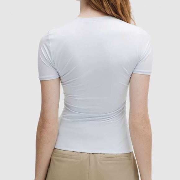 Lululemon Wundermost Ultra-Soft Nulu Hip-Length Crewneck Shirt size M - Picture 2 of 8